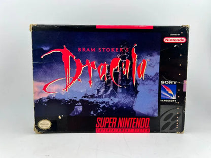 Bram Stoker's Dracula Super Nintendo Snes