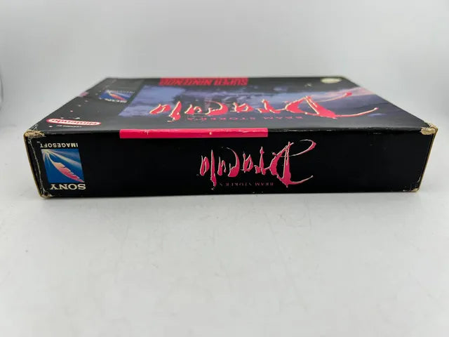 Bram Stoker's Dracula Super Nintendo Snes