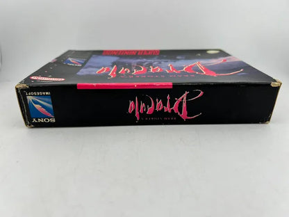 Bram Stoker's Dracula Super Nintendo Snes