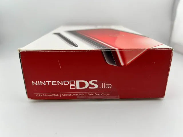 Console Nintendo DS Lite Crimson Black