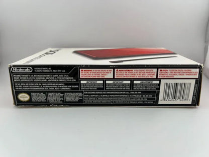 Console Nintendo DS Lite Crimson Black