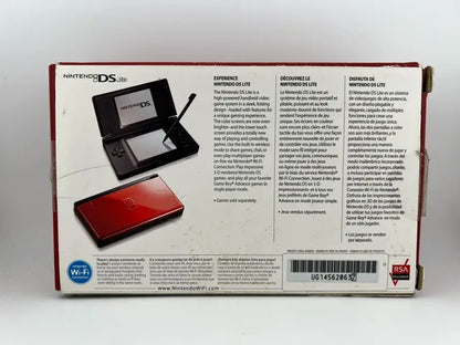 Console Nintendo DS Lite Crimson Black