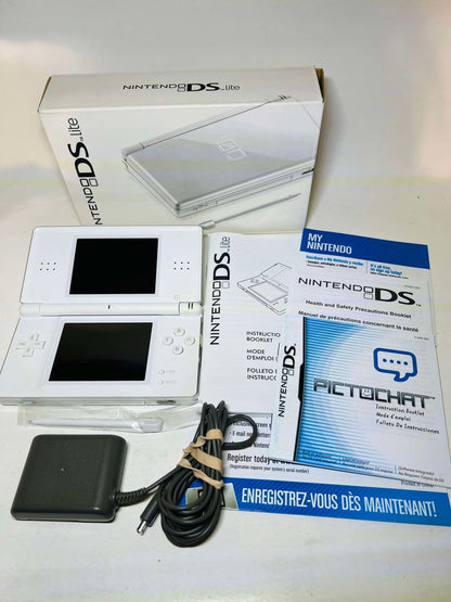 CONSOLE DS LITE BLANCHE WHITE SYSTEM - jeux video game-x