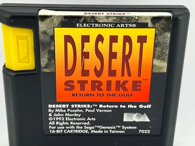 Desert Strike Return to the Gulf Sega Genesis SG