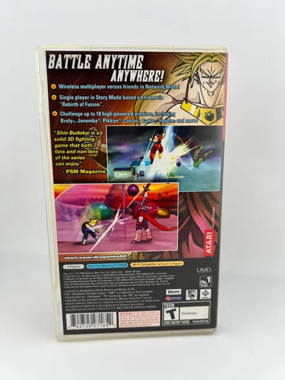 Dragon Ball Z Shin Budokai Greatest Hits Playstation Portable PSP