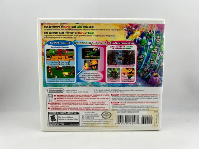 Mario and Luigi: Dream Team Nintendo 3DS