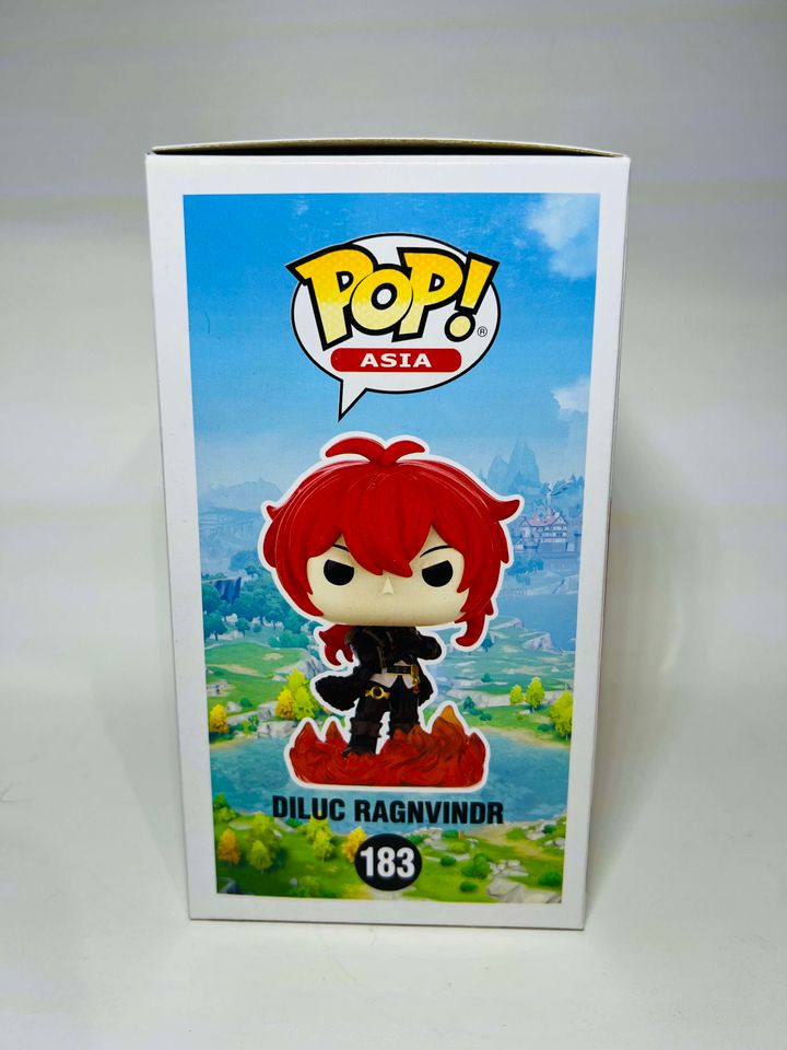 Funko Pop! Games Genshin Impact Diluc Ragnvindr #183 - jeux video game-x