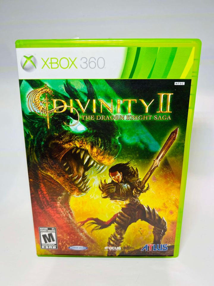 DIVINITY II 2 : THE DRAGON KNIGHT SAGA XBOX 360 X360 - jeux video game-x