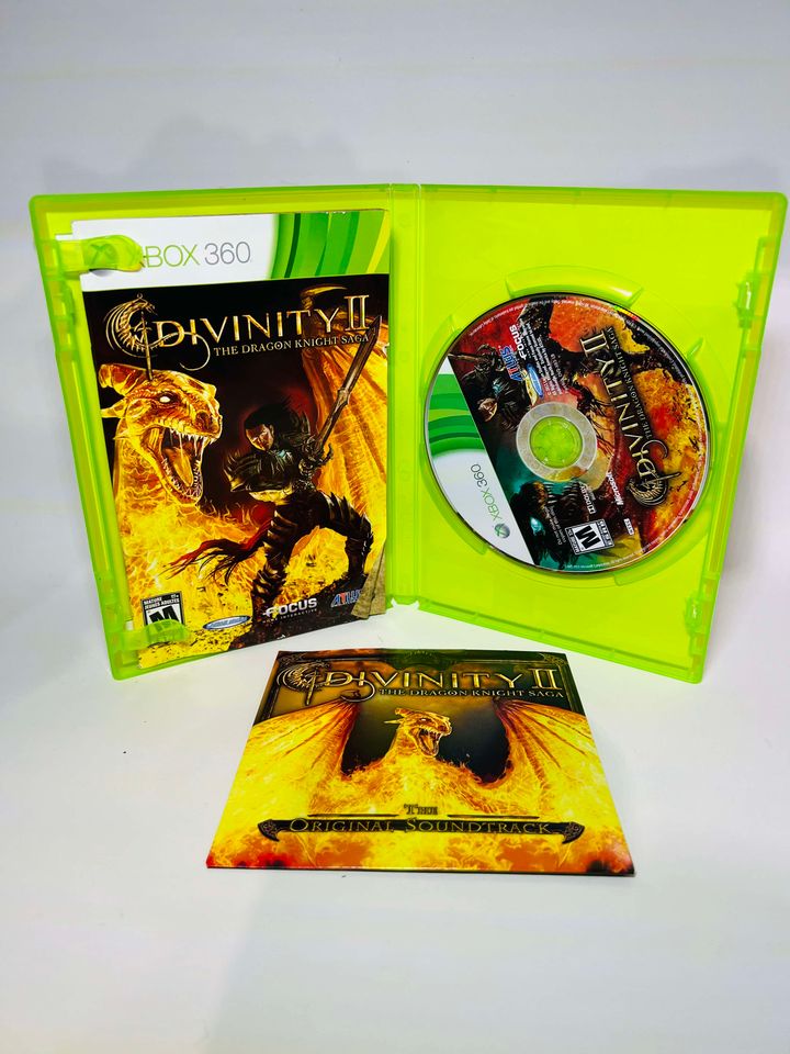 DIVINITY II 2 : THE DRAGON KNIGHT SAGA XBOX 360 X360 - jeux video game-x