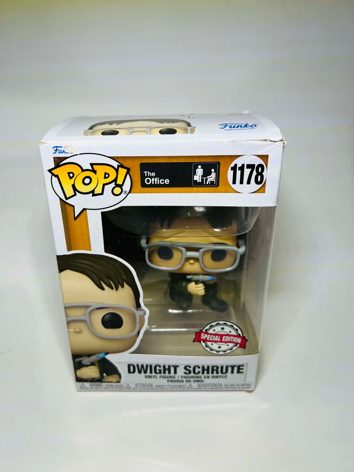 FUNKO POP Dwight Schrute #1178 - jeux video game-x