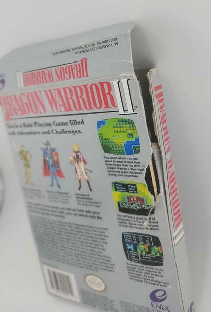 Dragon Warrior II 2 En Boite Nintendo NES enix