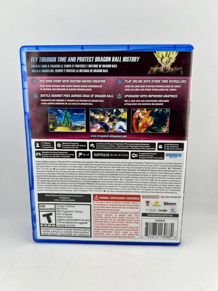 Dragon Ball Xenoverse 2 Playstation 5 PS5