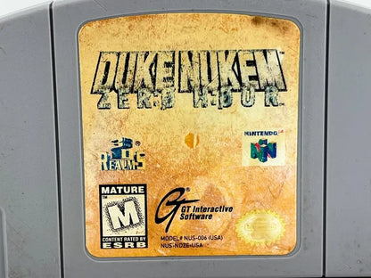 Duke Nukem Zero Hour Nintendo 64 N64