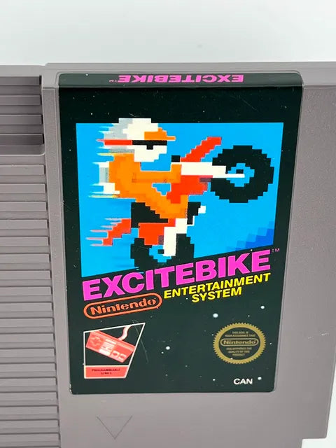 Excitebike 5 Screw Can Version Nintendo NES