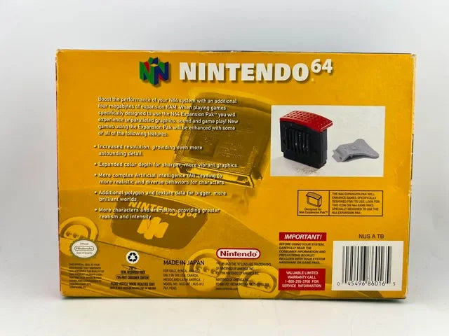 Expansion Pak NUS-007 Nintendo 64 N64