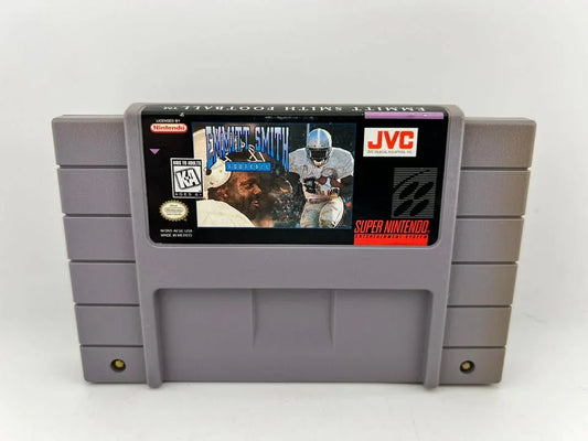 Emmitt Smith Football Super Nintendo Snes