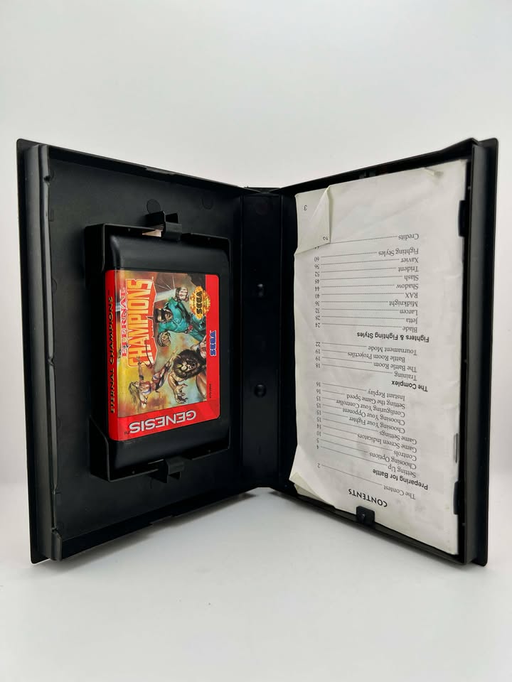 ETERNAL CHAMPIONS SEGA GENESIS SG