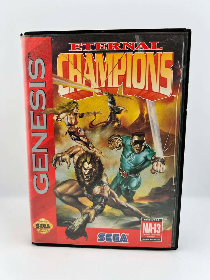 ETERNAL CHAMPIONS SEGA GENESIS SG