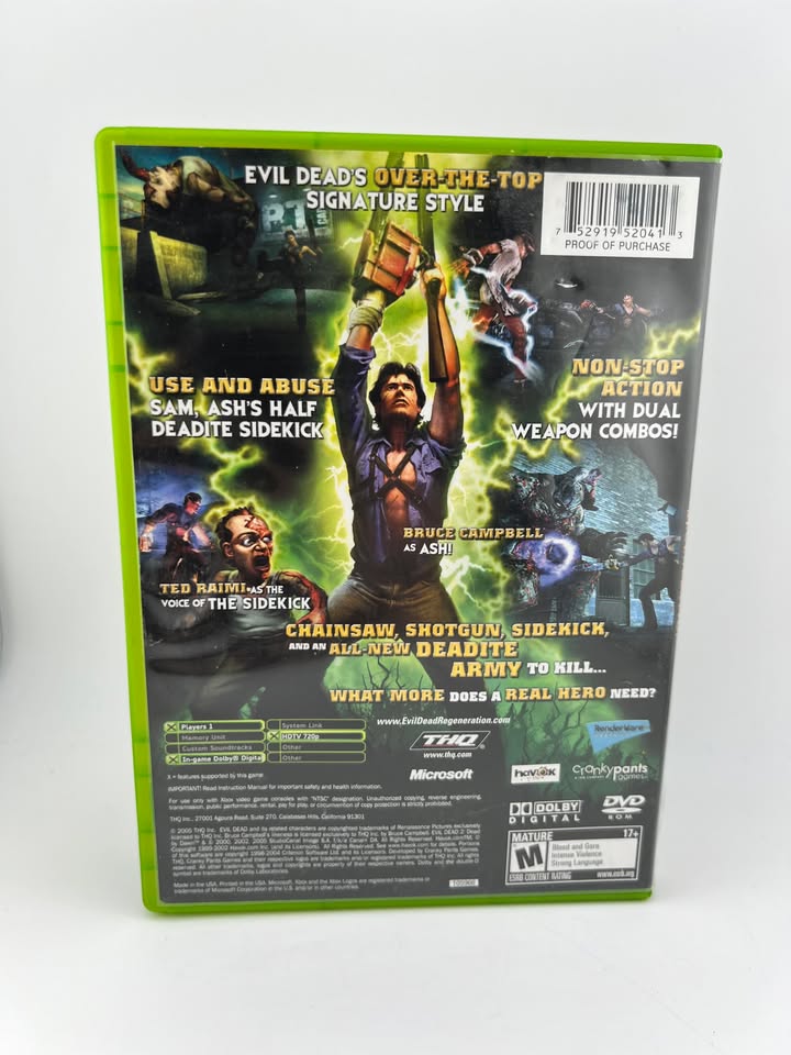 Evil Dead Regeneration Xbox