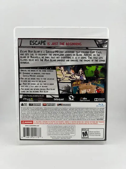 Escape Dead Island Playstation 3 PS3