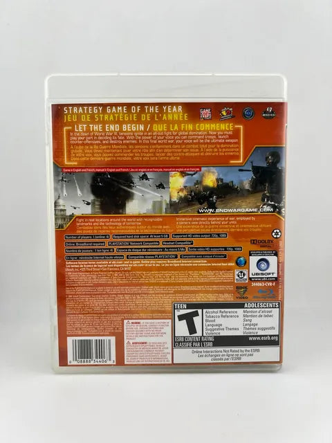 Tom Clancy's Endwar Playstation 3 PS3