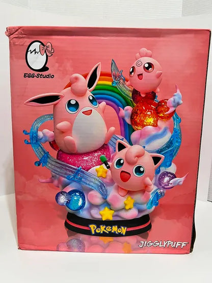 Statue peinte résine GK Jigglypuff Evolution 1/6 EGG studio modèle limité