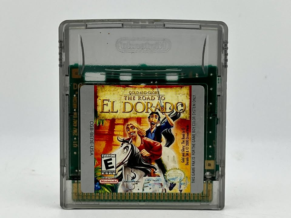 Gold and Glory: The Road to El Dorado Game Boy Color GBC