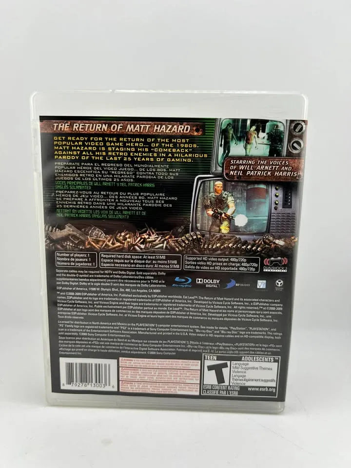 Eat Lead: The Return of Matt Hazard Playstation 3 PS3