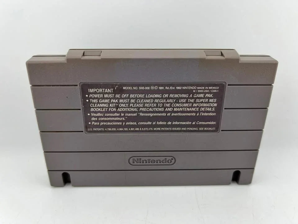Emmitt Smith Football Super Nintendo Snes