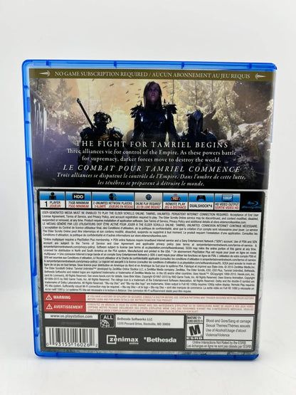 Elder Scrolls Online: Tamriel Unlimited Playstation 4 PS4