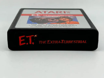 ET the Extra Terrestrial Silver Laber Atari 2600