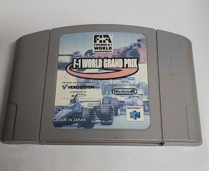 F1 WORLD GRAND PRIX JAP IMPORT JN64 Jeu seulement // Game only