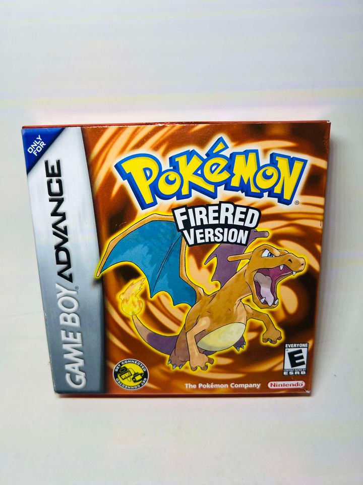 POKEMON FIRERED EN BOITE GAME BOY ADVANCE GBA - jeux video game-x