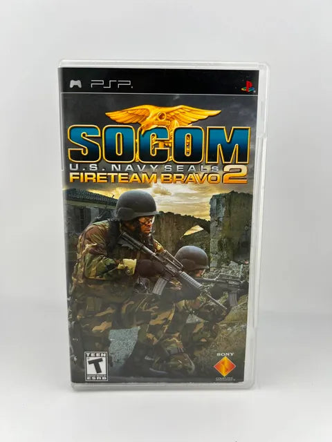 Socom Us Navy Seal Fireteam Bravo 2 Playstation Portable PSP