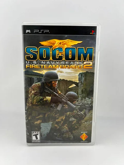 Socom Us Navy Seal Fireteam Bravo 2 Playstation Portable PSP