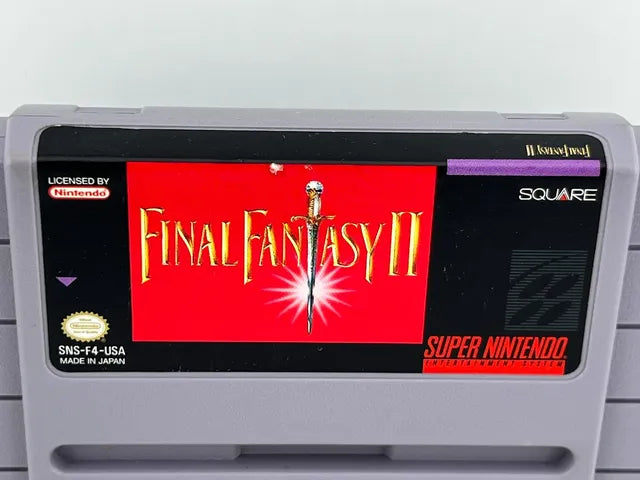 Final Fantasy II Super Nintendo SNES