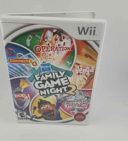 Hasbro Family Game Night 2 Nintendo Wii EA