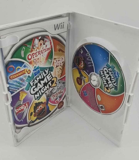 Hasbro Family Game Night 2 Nintendo Wii EA