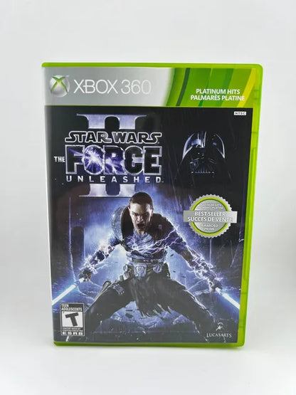 Star Wars: The Force Unleashed II 2 Platinum Hits Xbox 360 X360