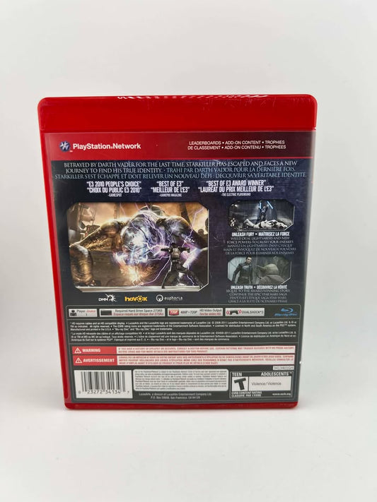 Star Wars: The Force Unleashed II 2 Greatest Hits Playstation 3 PS3