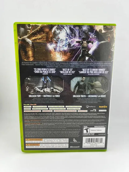 Star Wars: The Force Unleashed II 2 Platinum Hits Xbox 360 X360