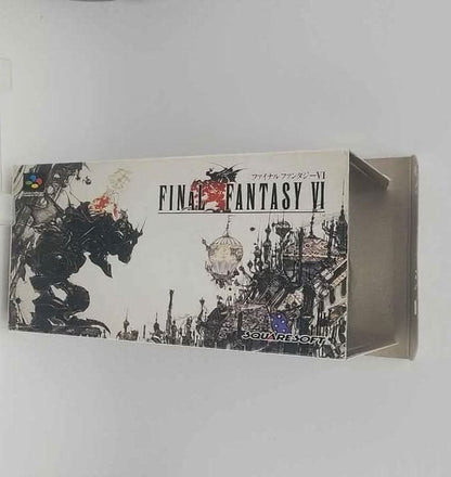 Final Fantasy VI 6 Jap import Super Famicom JSNES squaresoft