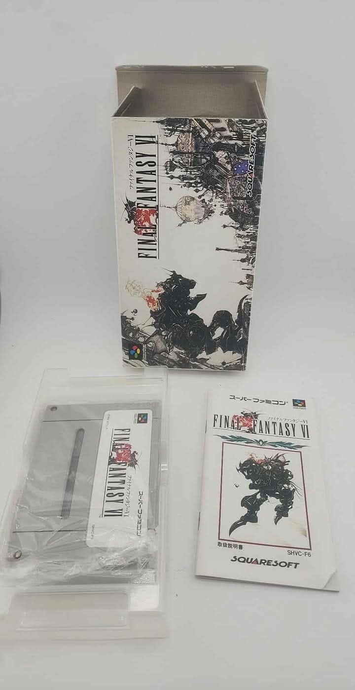 Final Fantasy VI 6 Jap import Super Famicom JSNES squaresoft
