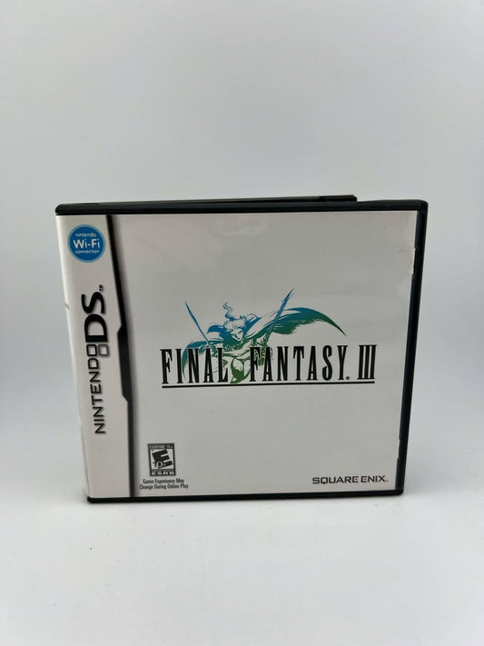 Final Fantasy III 3 Nintendo DS