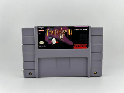 Final Fantasy III 3 SNES