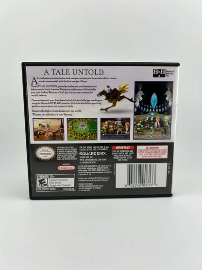 Final Fantasy III 3 Nintendo DS