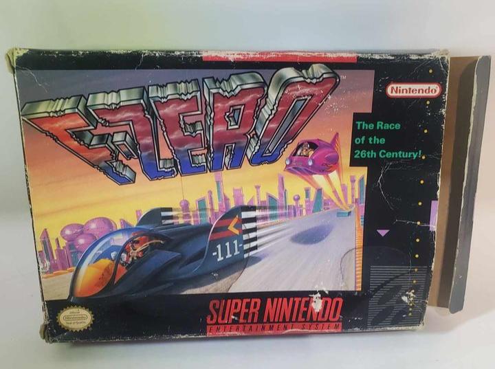 F-ZERO EN BOITE SUPER NINTENDO SNES - jeux video game-x