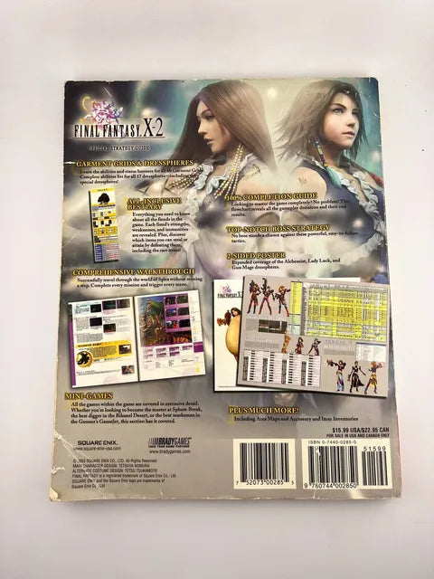 Final Fantasy X-2 10-2 BradyGames guide