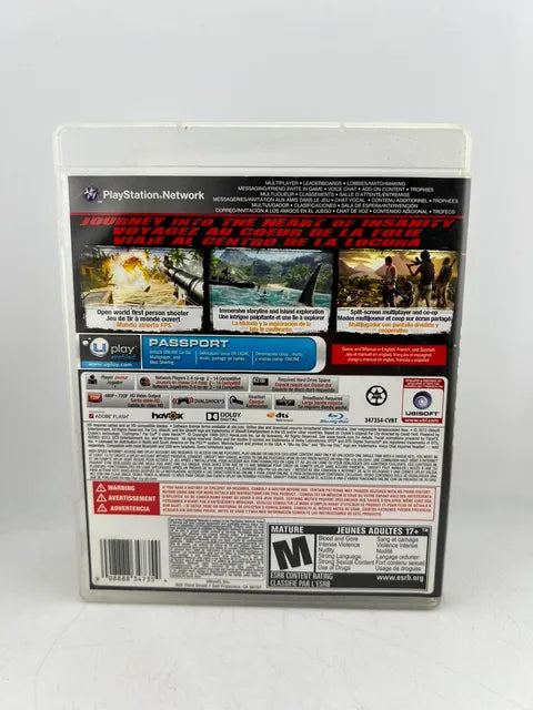 Far Cry 3 Playstation 3 PS3