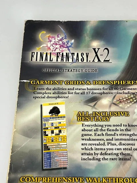 Final Fantasy X-2 10-2 BradyGames guide